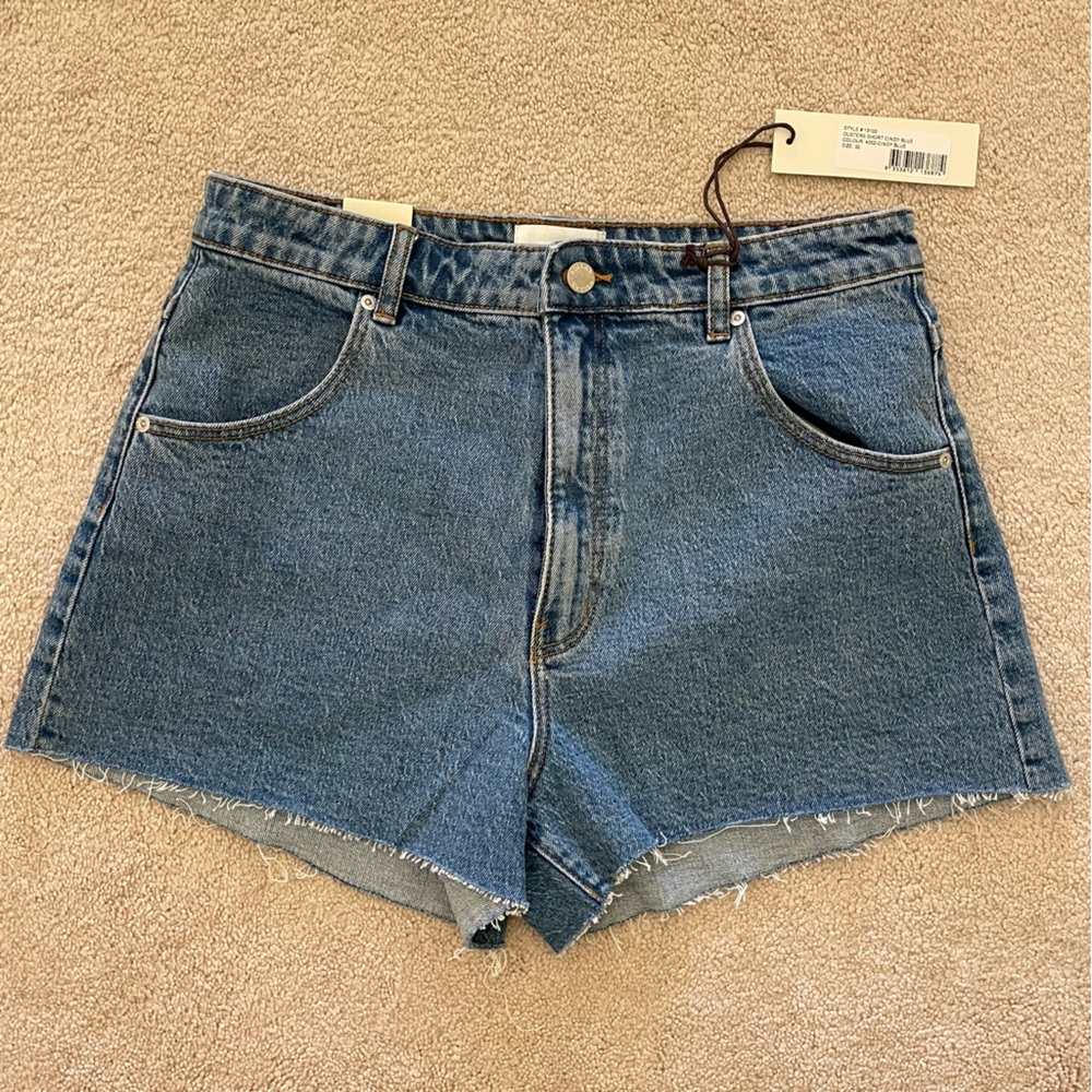 Rolla’s Dusters High Rise Slim denim shorts size 32 NWT
